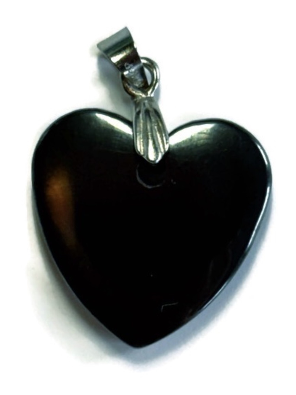 🔥$1 Clearance Hematite Heart Pendant 20mm x 18mm x 4mm (1pc)